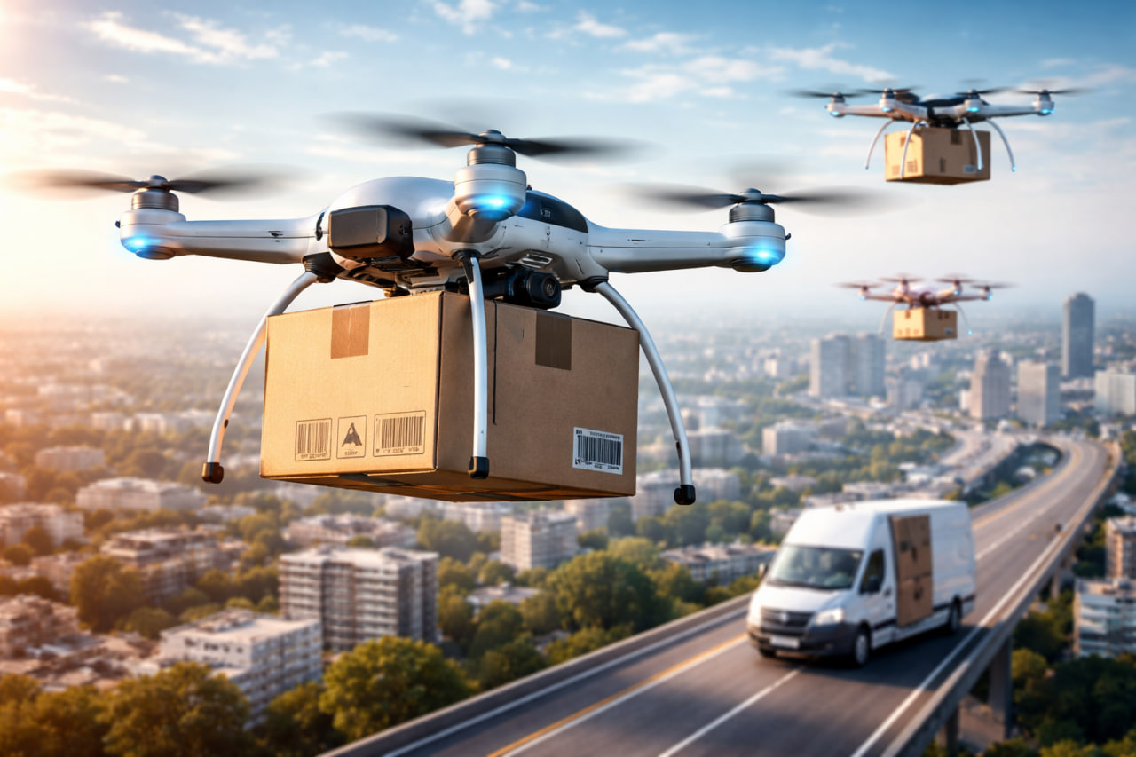 Беспилотные летательные аппараты для доставки товаров